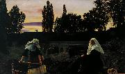 Sir John Everett Millais The Vale of Rest painting